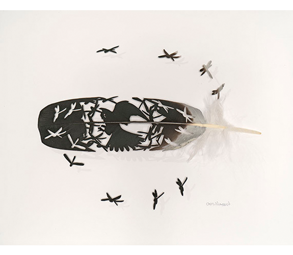 "The Kestrel and the Dragonflies" - Chris Maynard